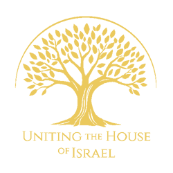 Uniting the House of Israel Logo Gold